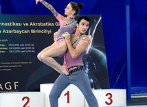 Bakıda idman gimnastikası və akrobatika gimnastikası üzrə Birgə Azərbaycan Birinciliyi start götürüb. Azərbaycan, 3 dekabr 2015